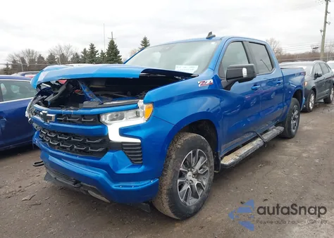 2023 Chevrolet Silverado 1500 4Wd Short Bed Rst из США, поврежденный, VIN 1GCUDEED3PZ205266